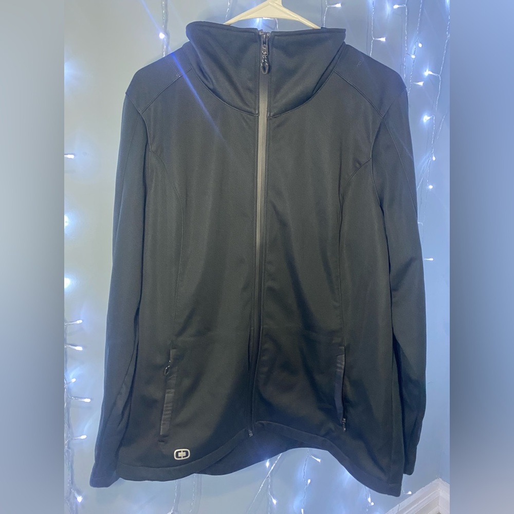 OGIO Endurance Women Full Zip Warmup Jacket Size XL Black Gymnastics. #18